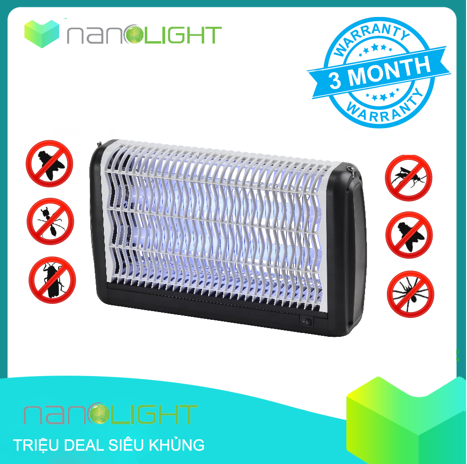 Đèn Diệt Muỗi và Côn Trùng Nanolight IK-16W