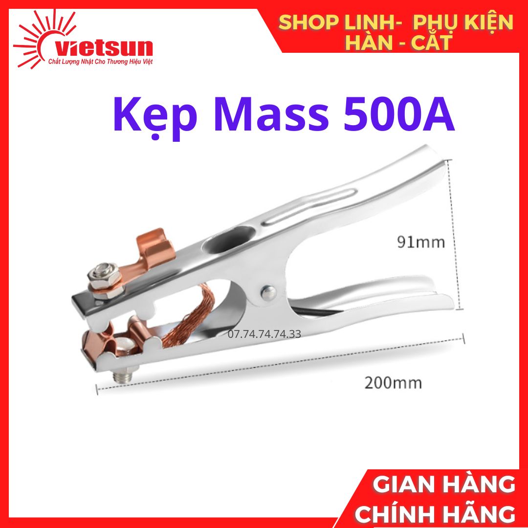 Kẹp hàn, kẹp mass cho máy hàn