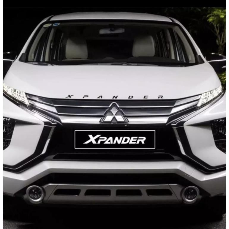 Chữ dán logo nổi XPANDER Nhựa ABS mạ crom