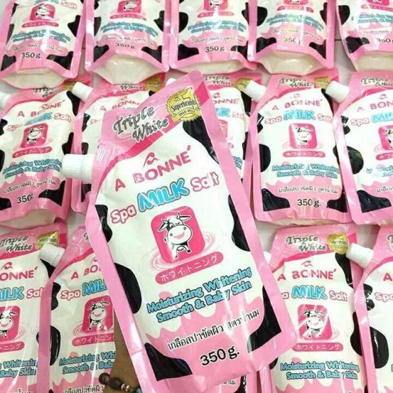 Muối tắm sữa bò tẩy tế bào chết A Bonne Spa Milk Salt Thái Lan
