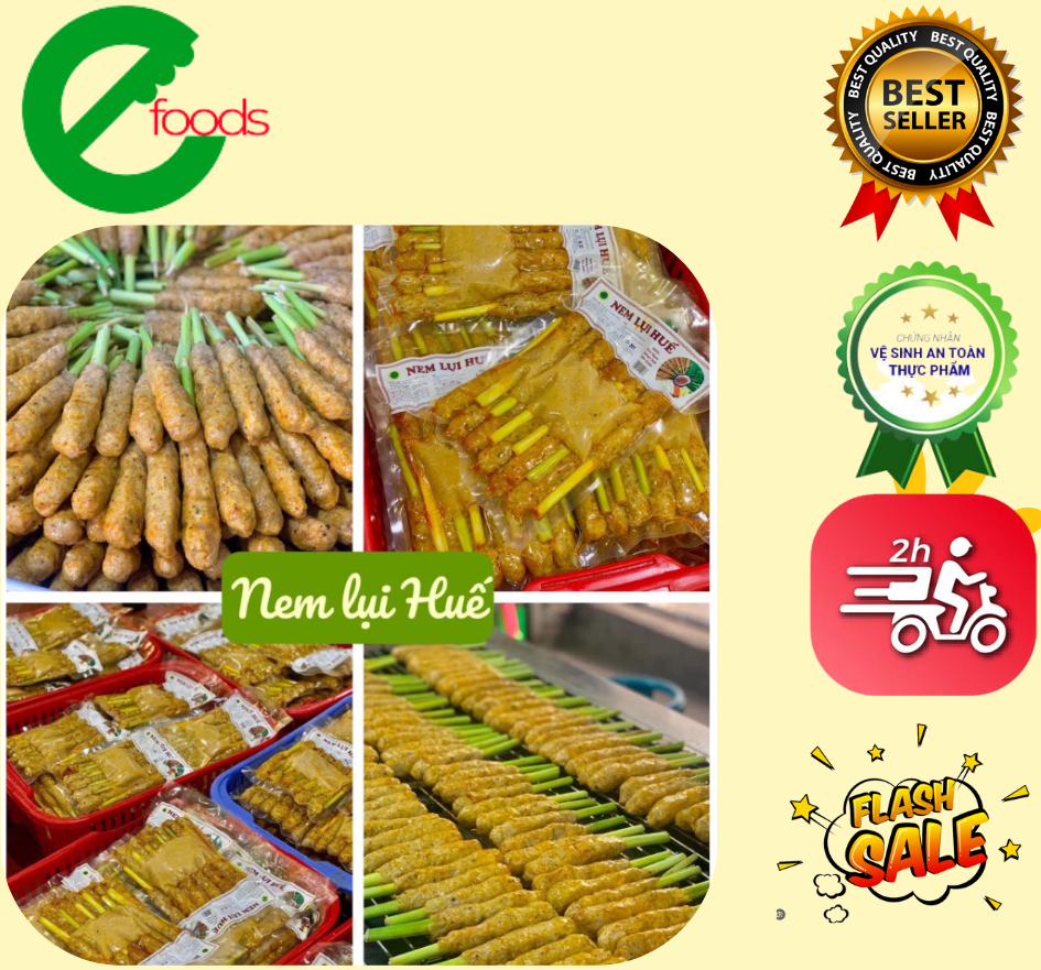 Nem Lụi Huế 500G(Chọn Giao Hàng 2h giúp shop )