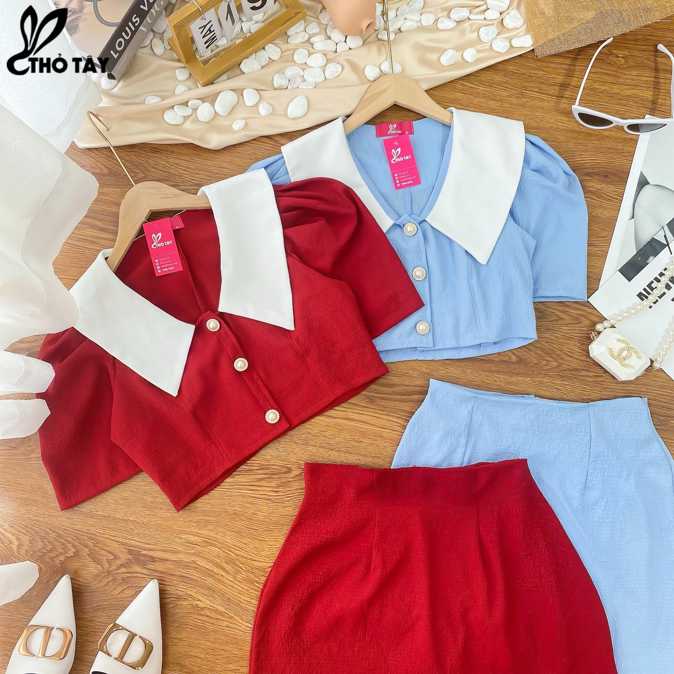 Set Bộ Nữ Tiểu Thư - THỎ TÂY S269Cx224