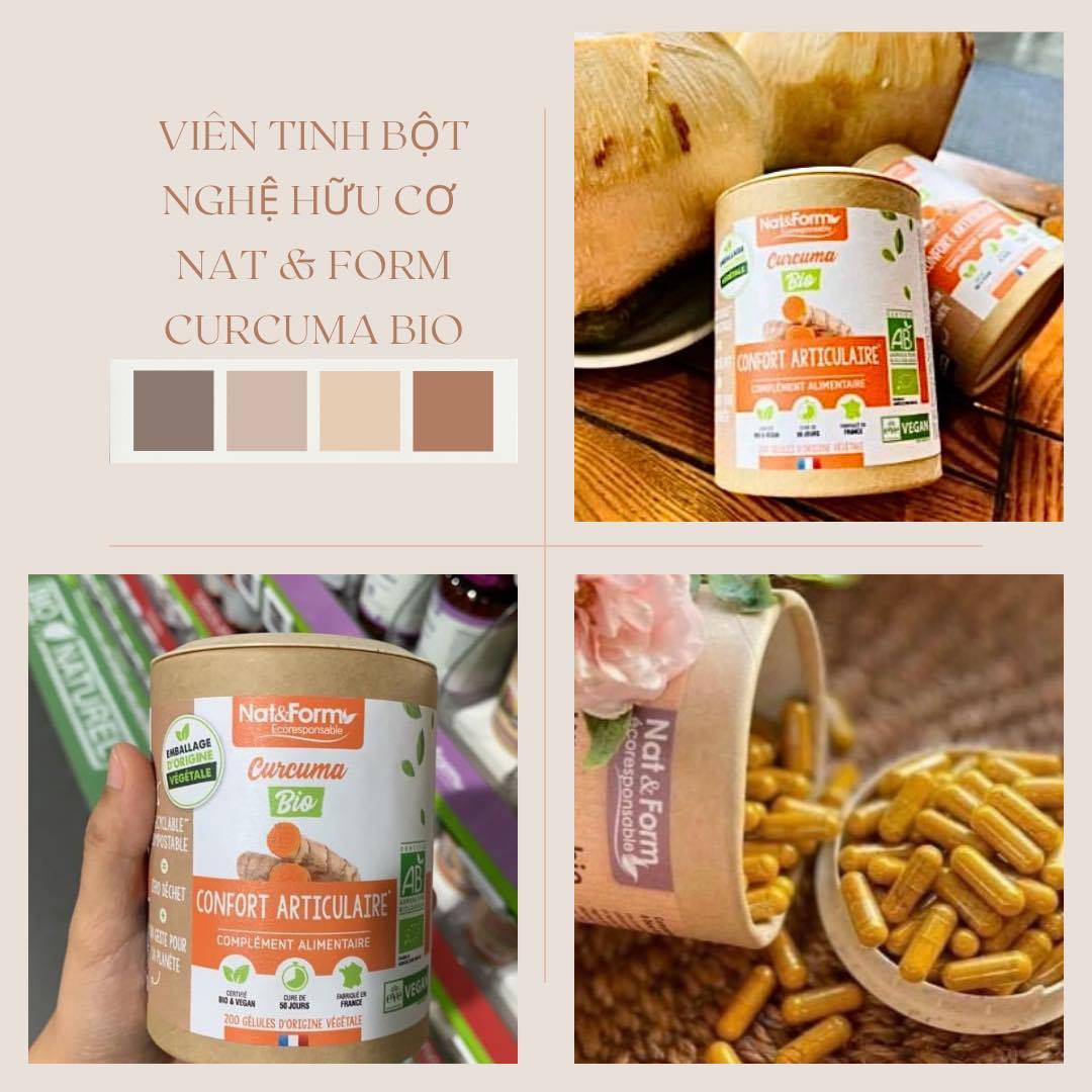 TINH NGHỆ HỮU CƠ NAT & FORM - PHÁP