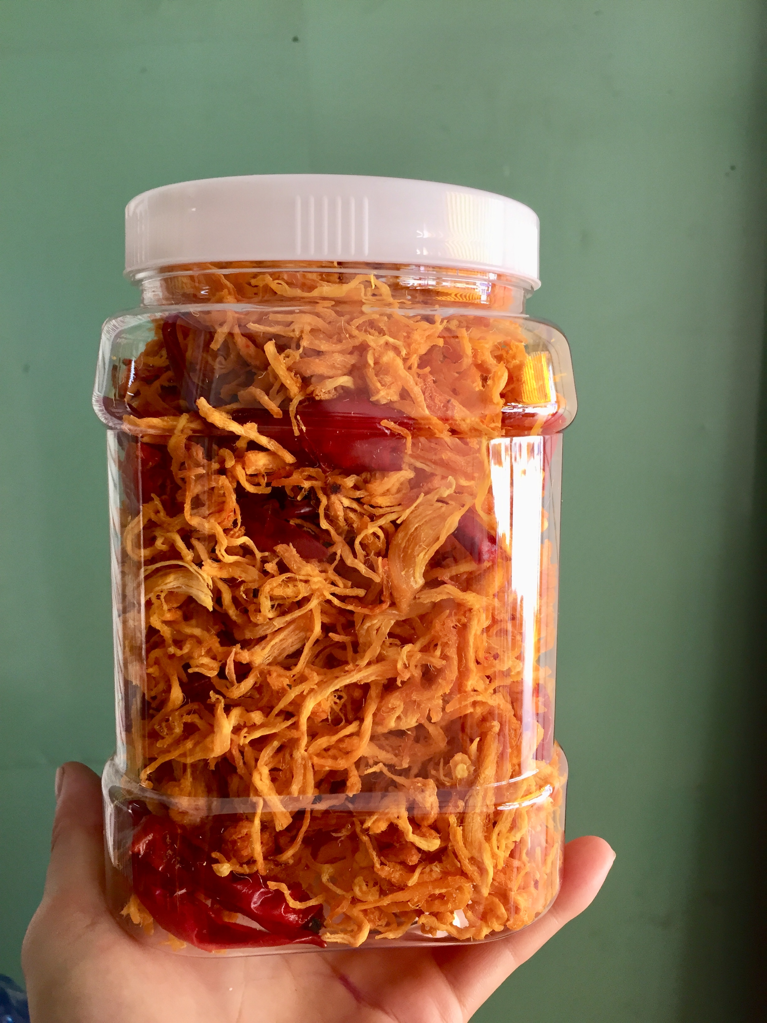 500G KHÔ GÀ BƠ TỎI