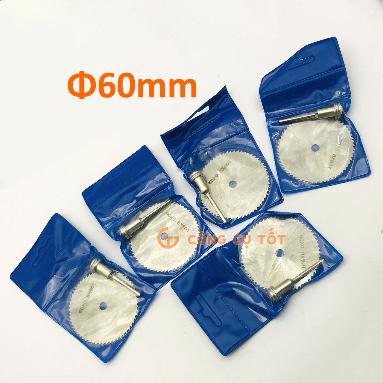 Bộ 5 lưỡi cưa mini đường kính 60mm