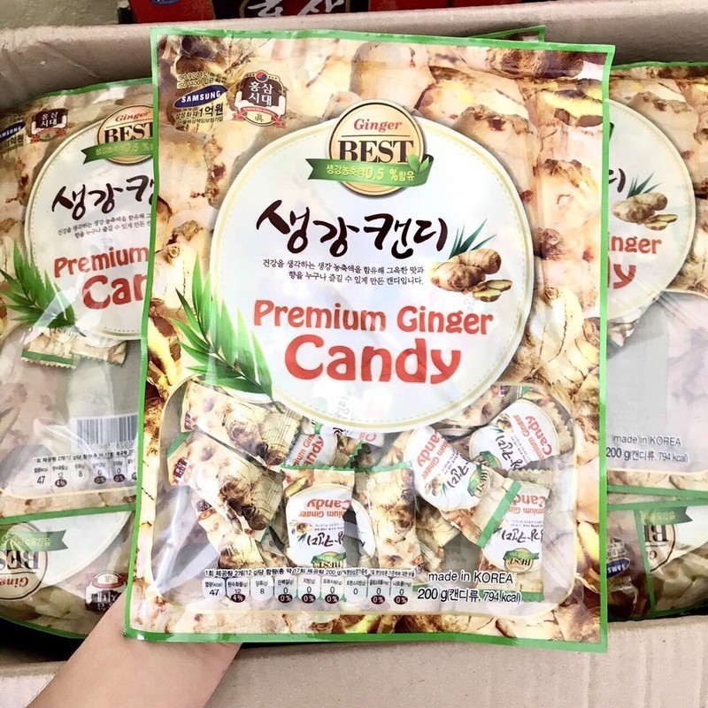 KẸO GỪNG HÀN QUỐC 200g