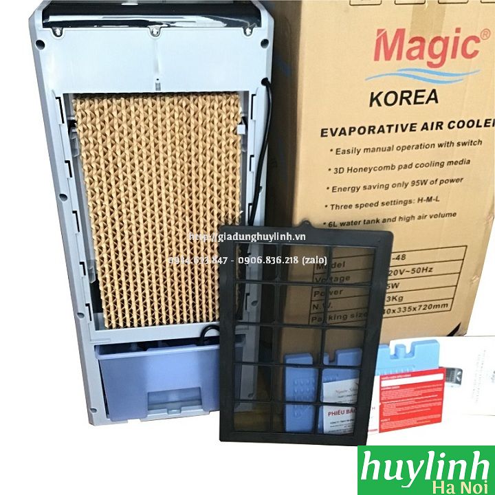 Quạt - Máy làm mát không khí Magic Korea A48 [Thay thế A-45]
