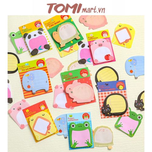 Giấy Note Mini Hình Thú Dễ Thương TOMI 062