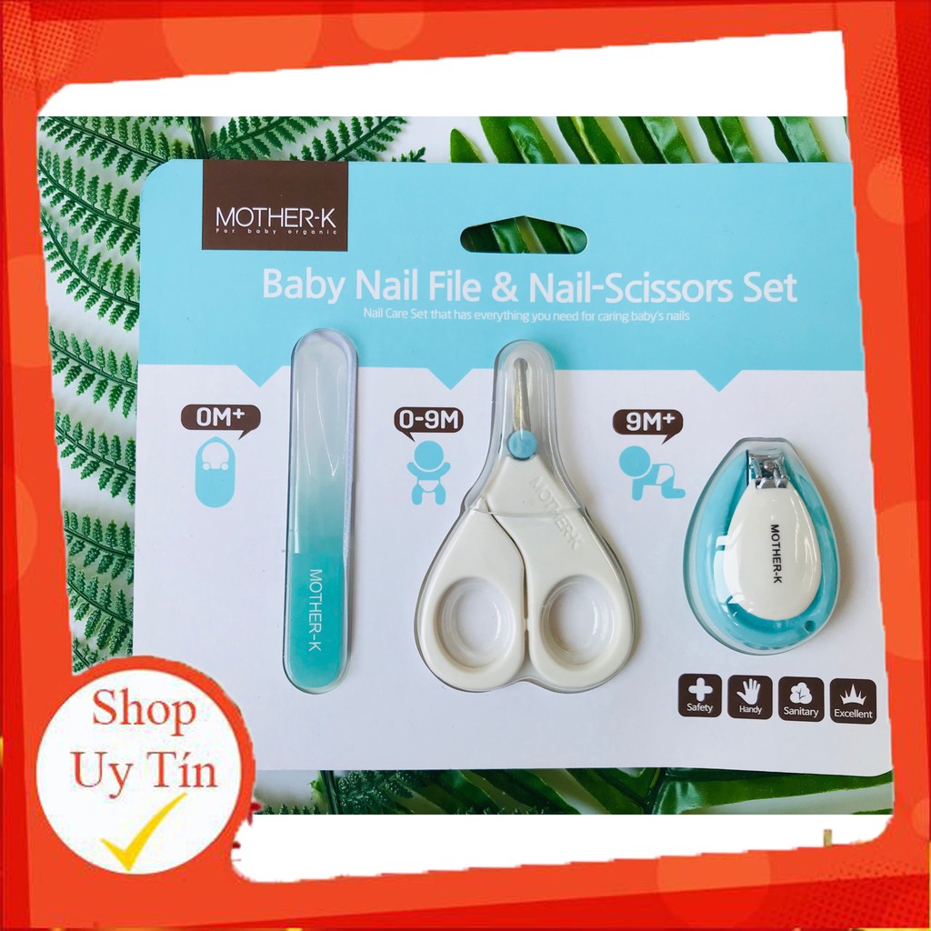 Bấm Móng Mother-K Hàn Quốc - Ảnh Chụp Thật - Dành Cho Bé