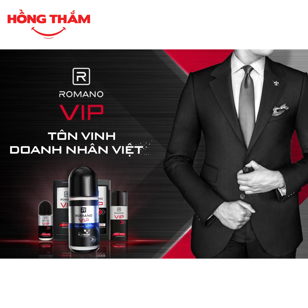 Romano Vip Vision Deodorant 50ml (Hongthamshopcom)- Lkm80