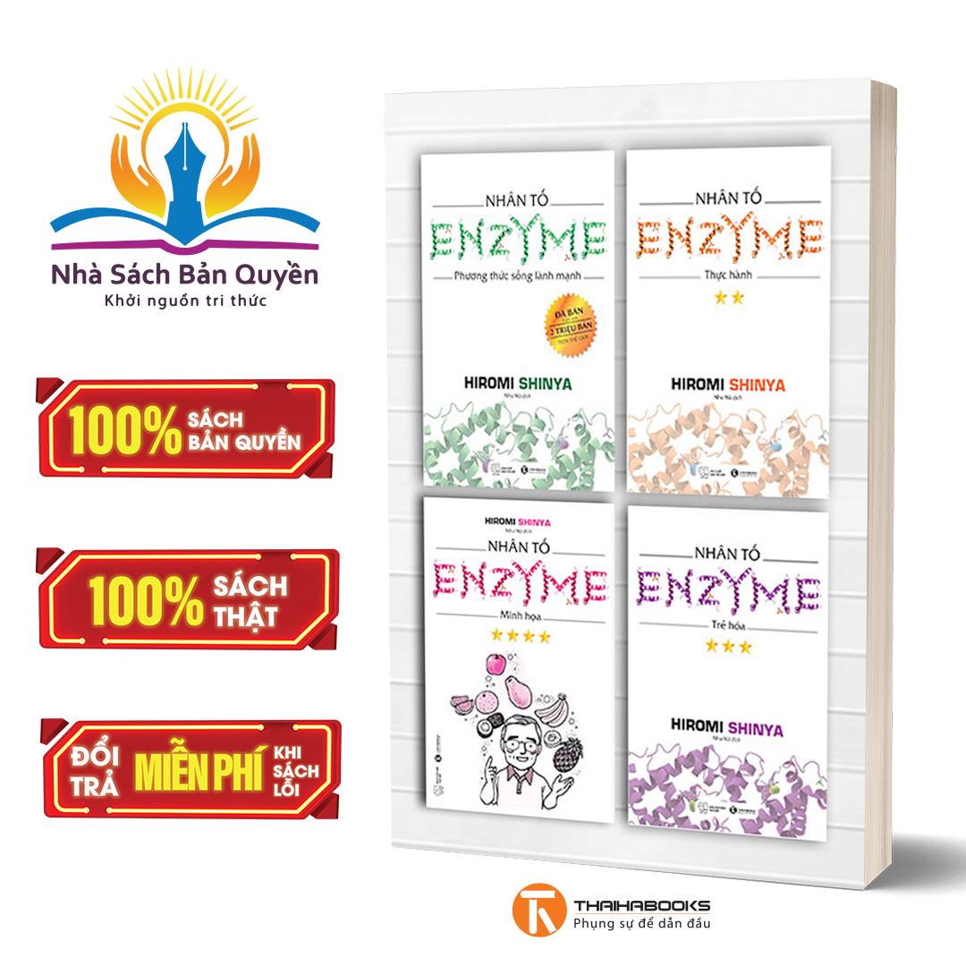 Sách - Bộ sách Nhân tố Enzyme