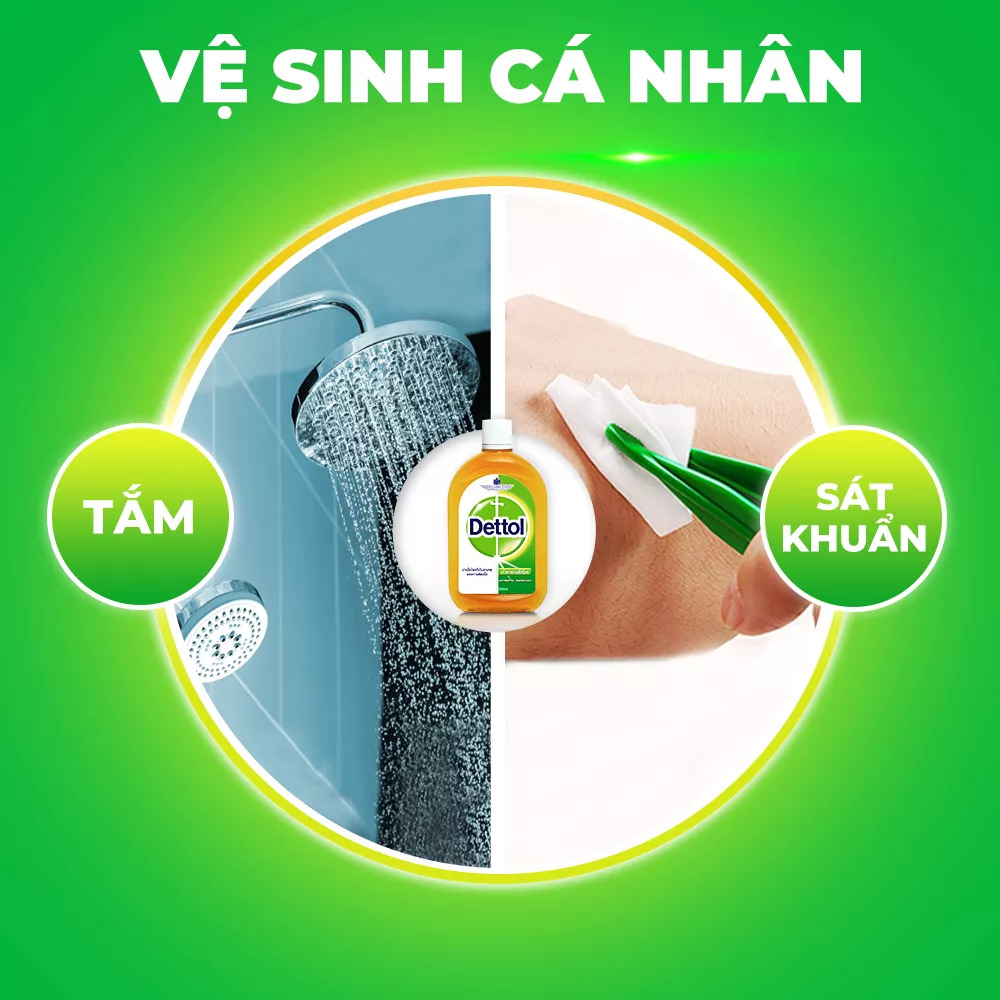 Dung dịch sát khuẩn dettol 500ml