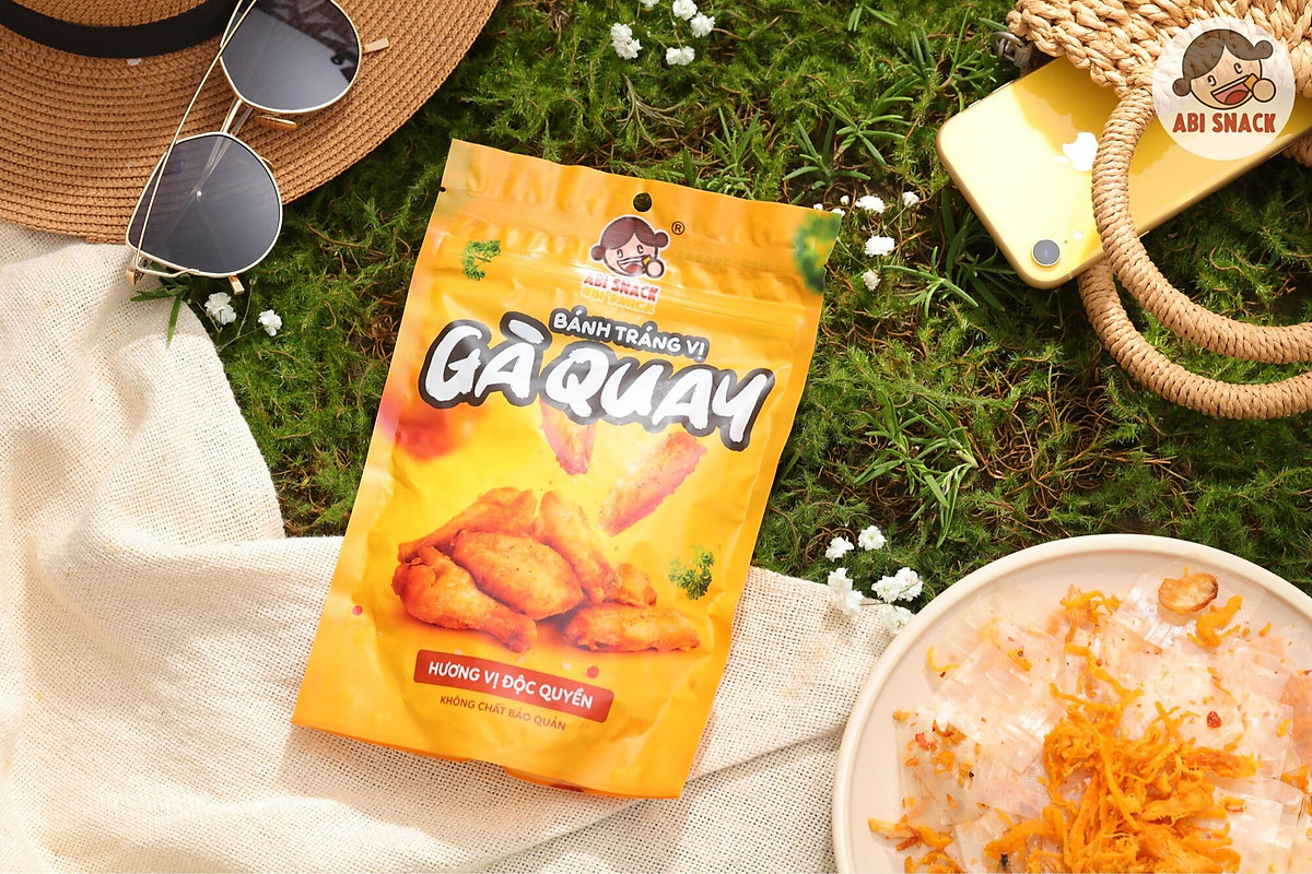 Abi Snack Bánh Tráng Vị Gà Quay