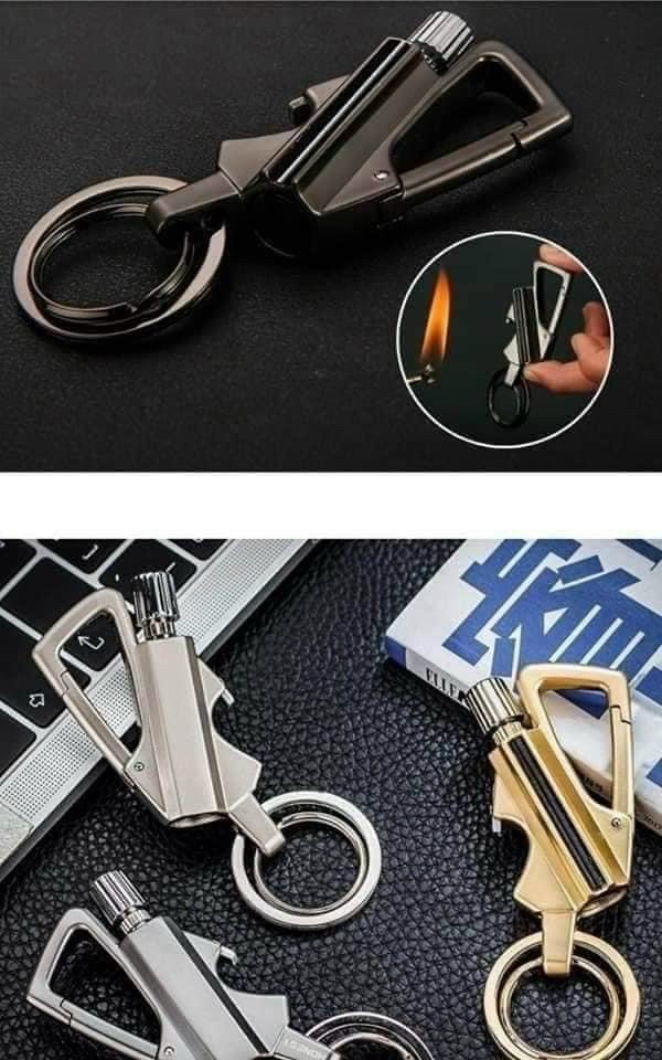 Móc khóa kiêm bật lửa đa năng