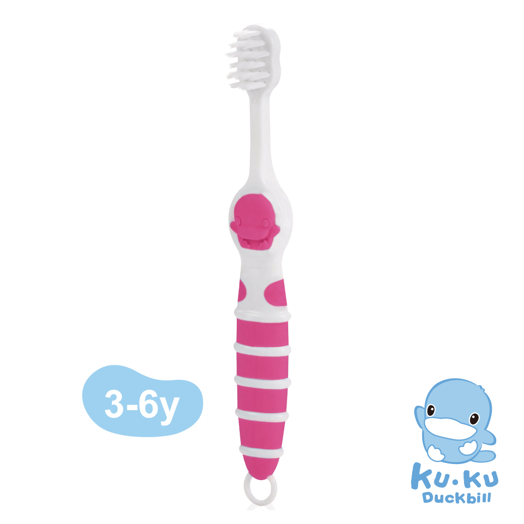 Bàn chải răng em bé từ 3-6 tuổi kuku ku1129