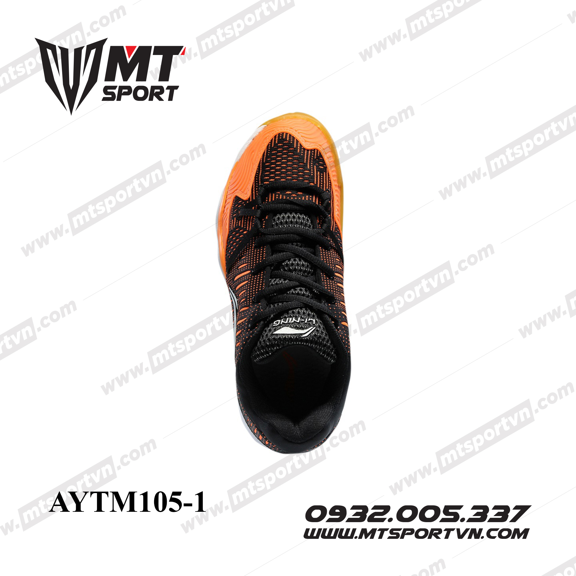 Giày cầu lông Lining AYTM105-1 Cam