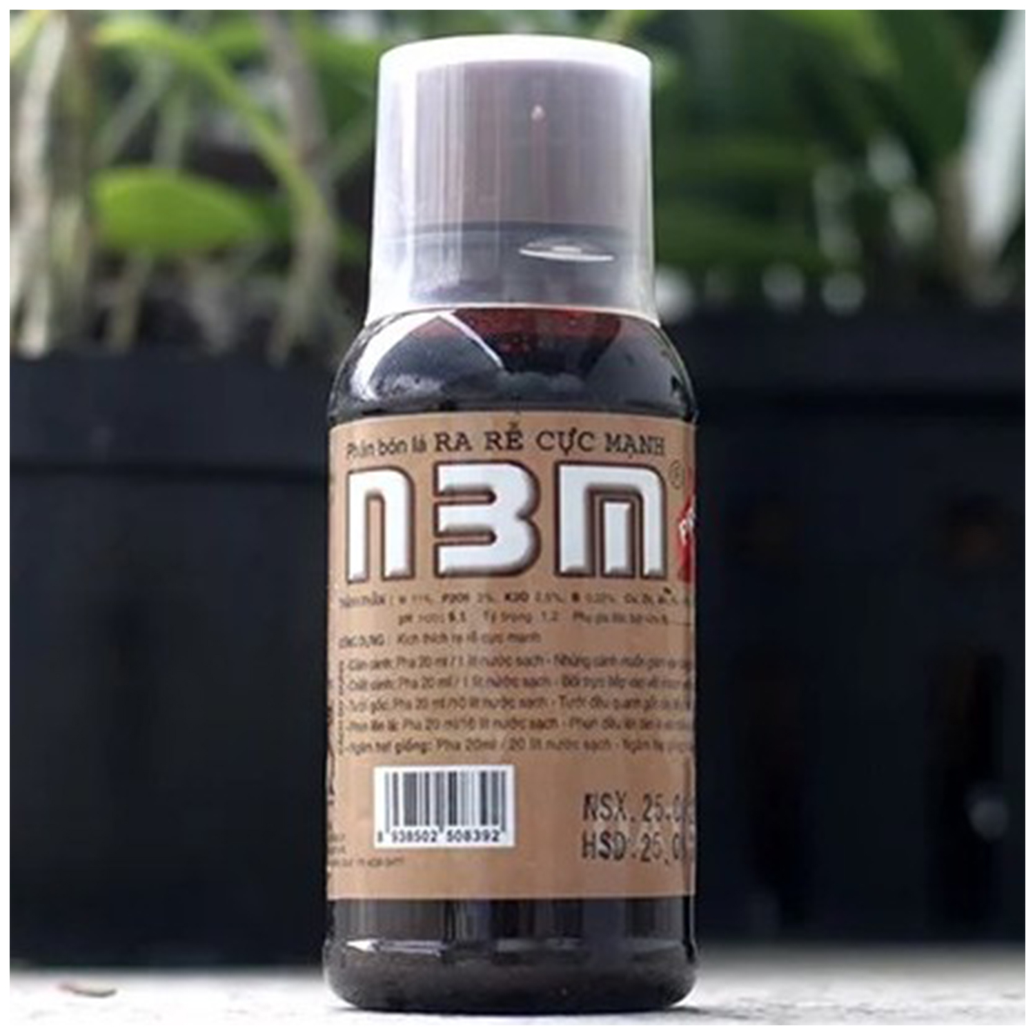 Phân bón lá NPK ra rễ cực mạnh N3M pro dạng nước - chai 100 ml