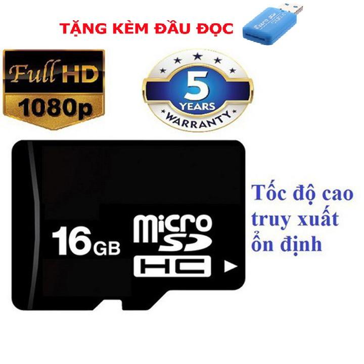 Thẻ nhớ 16GB Micro SDHC CLASS 10 - DÙNG CHO  ĐIỆN THOẠI