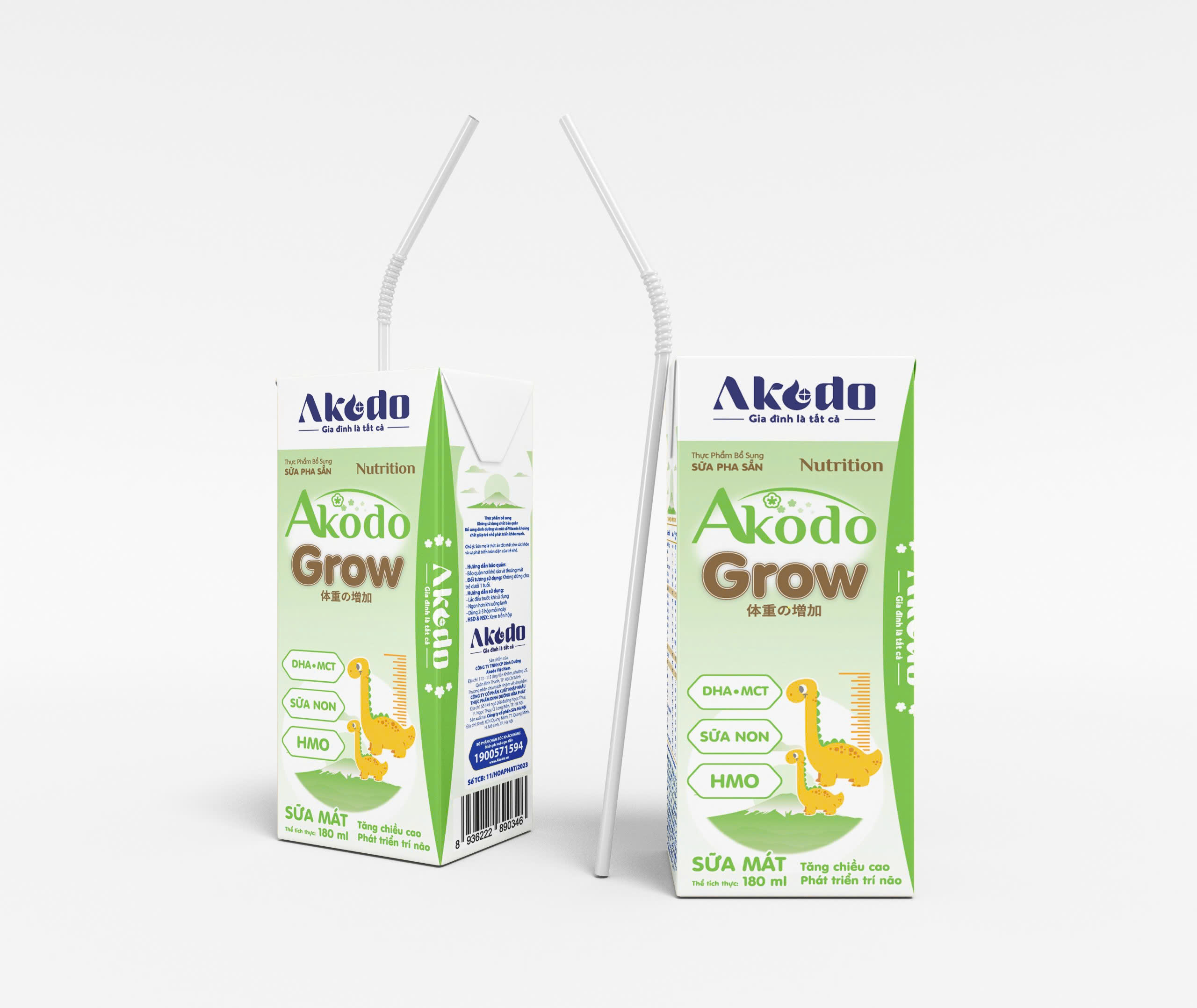 SỮA BỘT PHA SẴN AKODO GROW 180ML