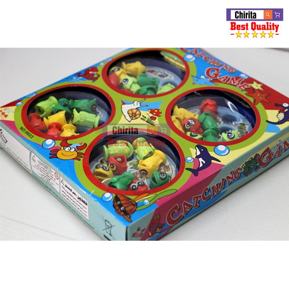 Đồ chơi câu cá NO9923 - Gồm 4 hồ cá - 32 con cá - 4 cần câu