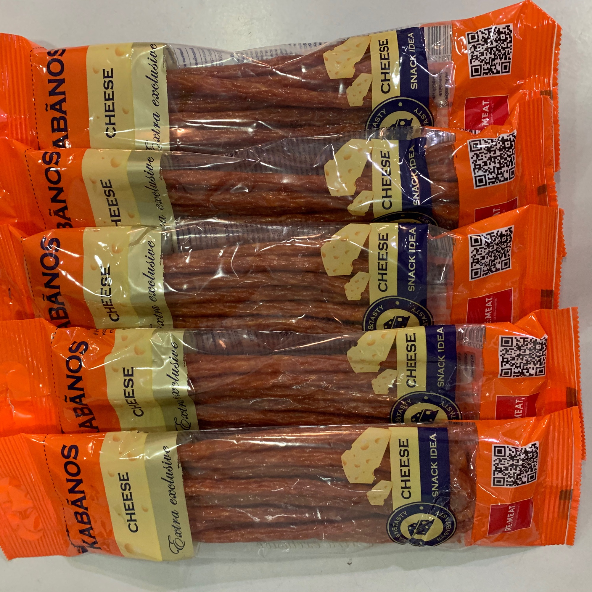 Salami que kabanos 70g Nga (phomai,gà,ớt,lợn)