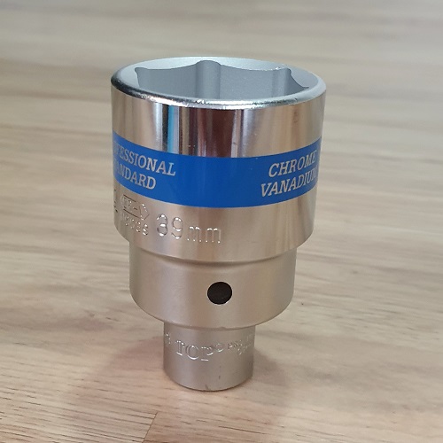 Bộ Đôi Dụng Cụ Vặn Đai Ốc Gồm Đầu Tuýp Lục Giác 3/4 size 39mm + Đầu Nối Chuyển 1/2 và 3/4