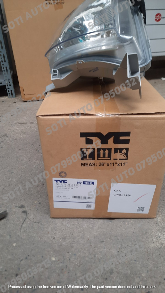 Đèn pha Toyota Hilux 2009 hàng TYC