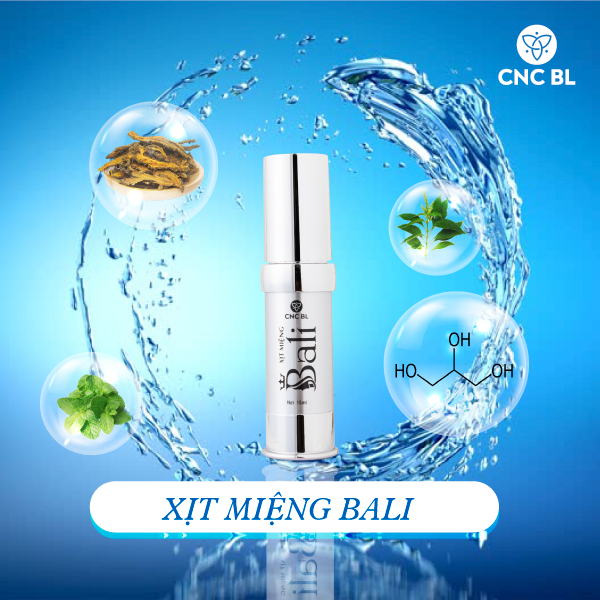 Xịt thơm miệng Bali, giảm mùi hôi, thơm miệng