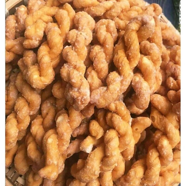 Combo 2kg bánh neo ngọt/ bánh thèo lèo ngọt/ bánh quẩy thừng ngọt - thơm lừng, giòn tan
