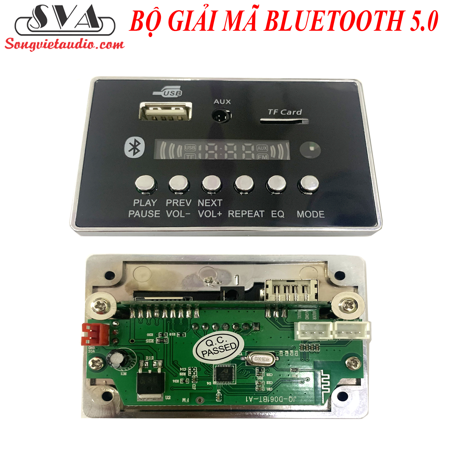 Bộ giải mã âm thanh bluetooth vuông