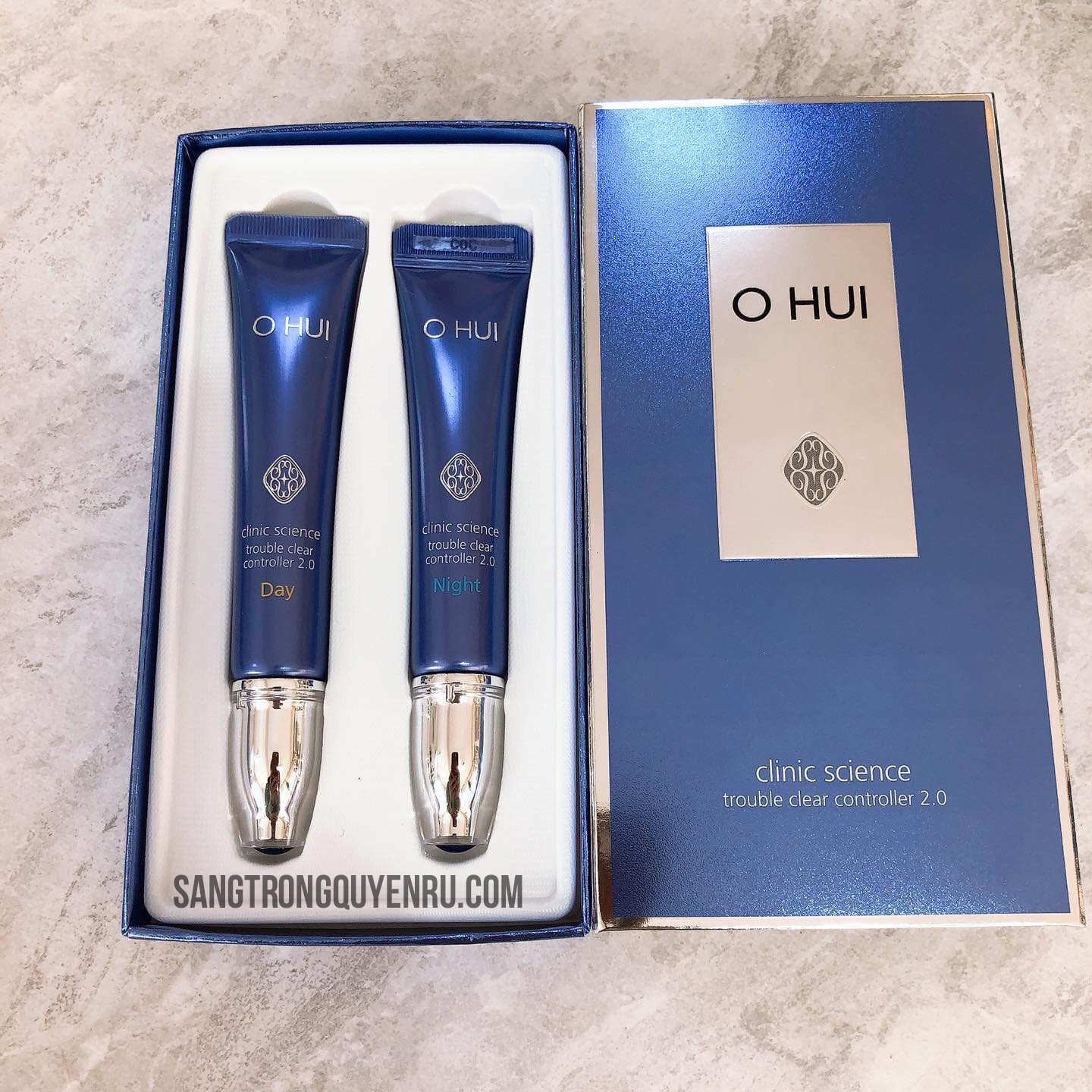 Ohui clinic trouble clear controller 2.0 day&night - Cặp mụn ngày đêm Ohui
