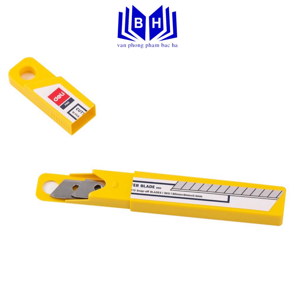 Lưỡi Dao Rọc Giấy Nhỏ DELI E2012