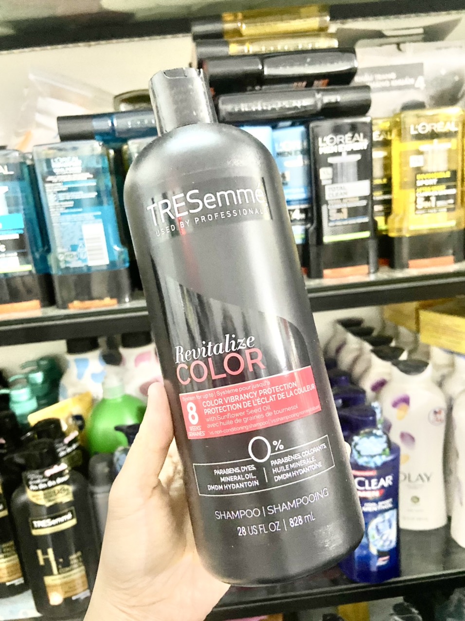 [HCM]Dầu Gội Cho Tóc Nhuộm TRESemme Color Revitelize Protection 828ml – Mỹ