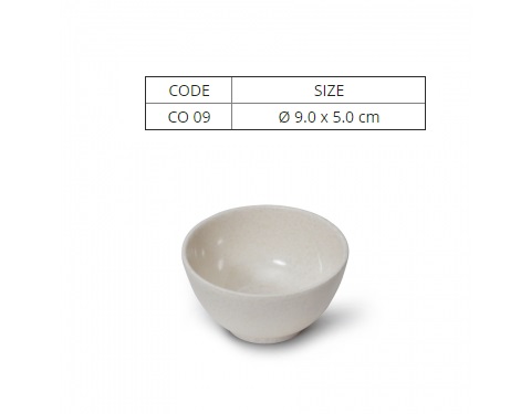 (HCM)Chén Nhựa Melamine Vân Đá Kem Nhiều Size