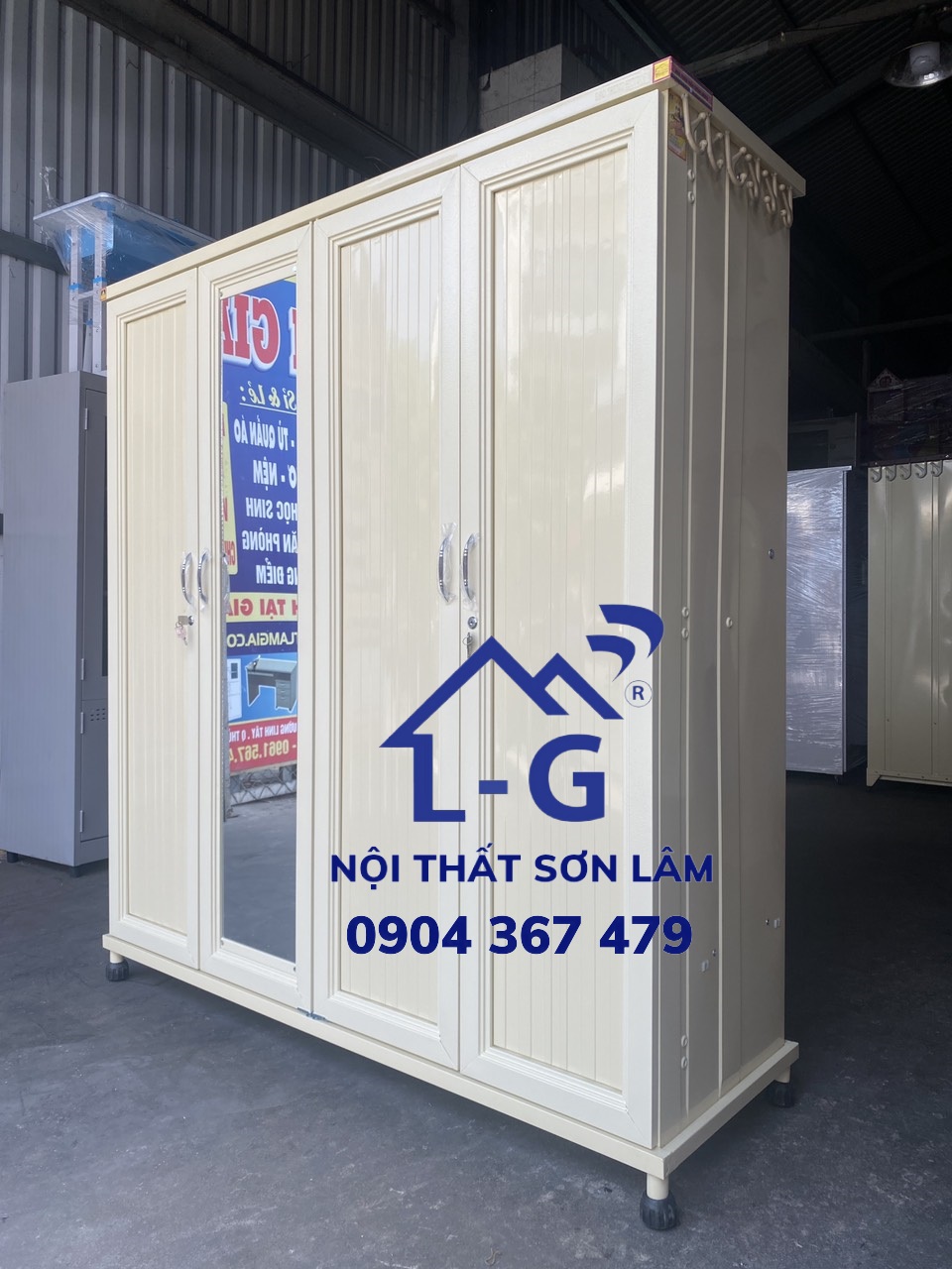 TỦ SẮT TRUNG HƯNG THÁO LẮP ĐƯỢC - TỦ SẮT QUẦN ÁO
