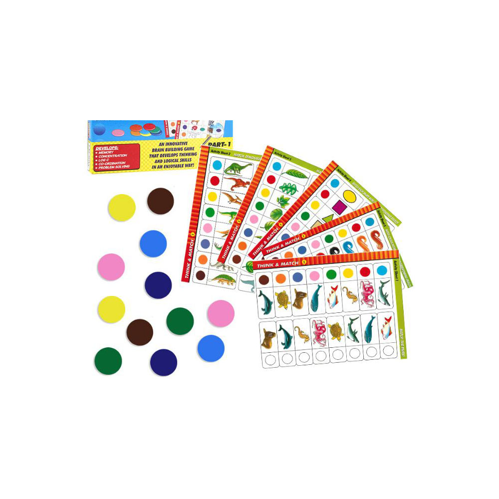 Bộ tư duy think and match rèn tư duy cho bé