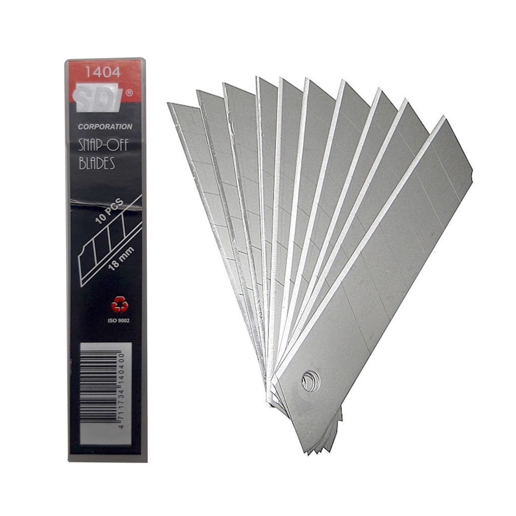 Hộp 20 lưỡi dao rọc giấy, dao cắt giấy