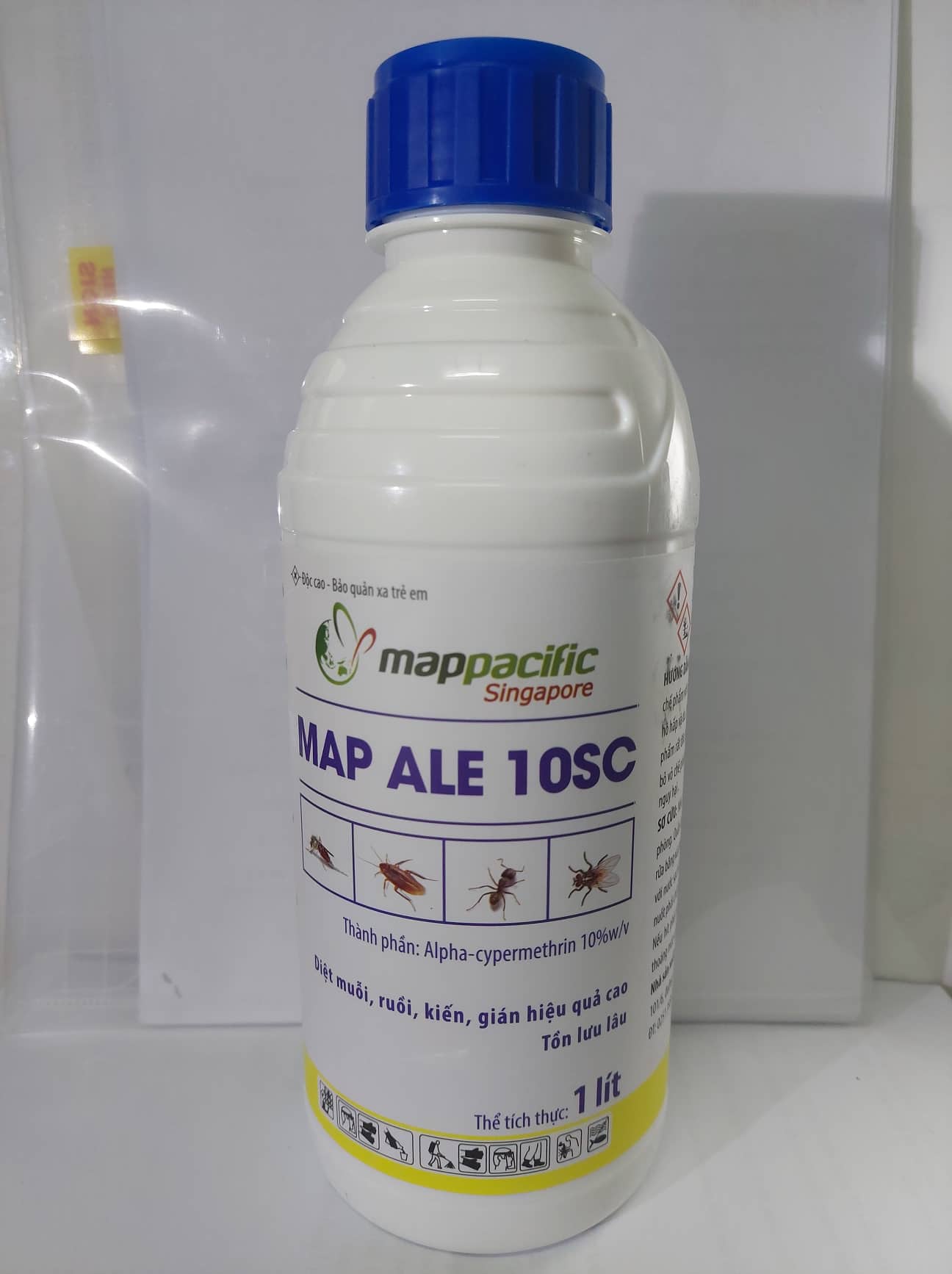(Chính hãng) Map ALE 10SC (1 lít) Map Pacific - Singapore - Thuốc diệt Muỗi và côn trùng (ruồi, kiến, gián...)