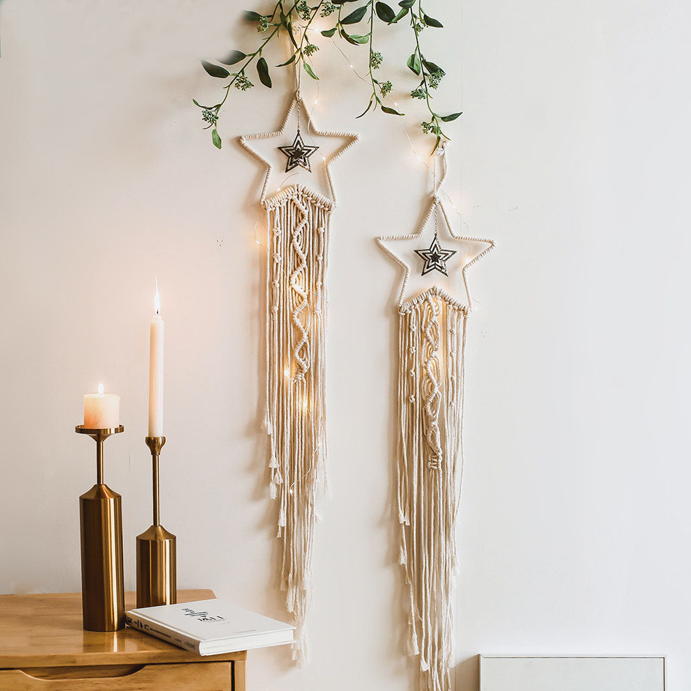 [HCM]Dream Catcher Boho Treo Tường Hình Ngôi Sao