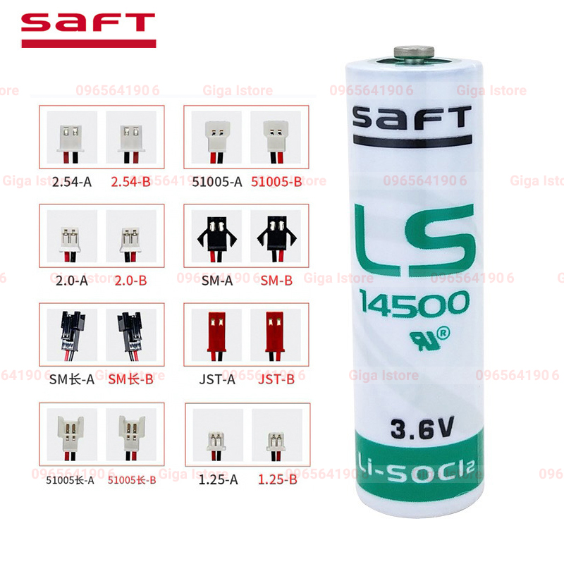 Pin saft ls14500 3.6v chính hãng