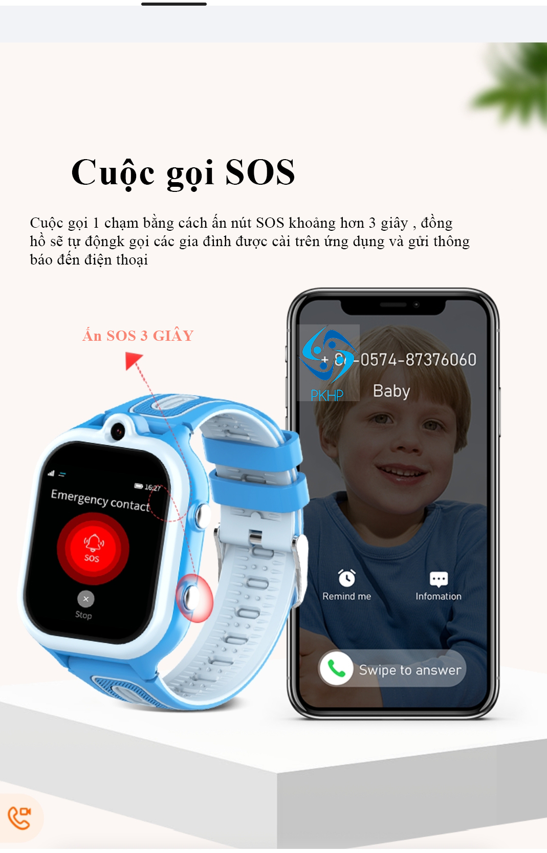 Đồng hồ thông minh WONLEX KT29 4G , GPS