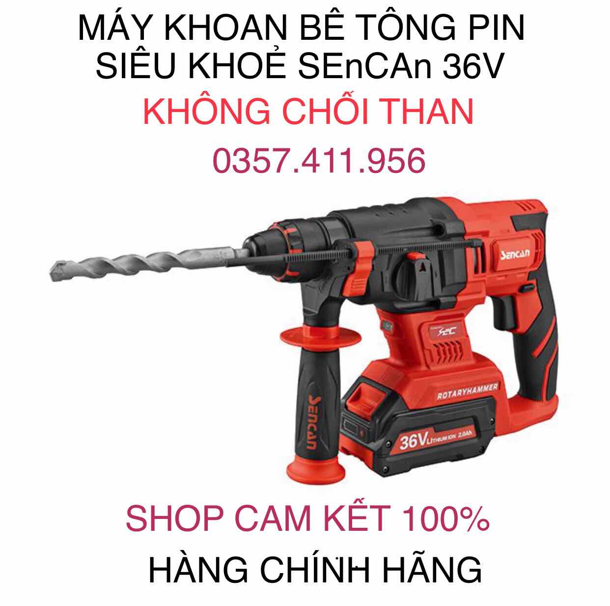 MÁY KHOAN ĐỤC BÊ TÔNG SEn CAn HÀNG  D722801 - D 722801