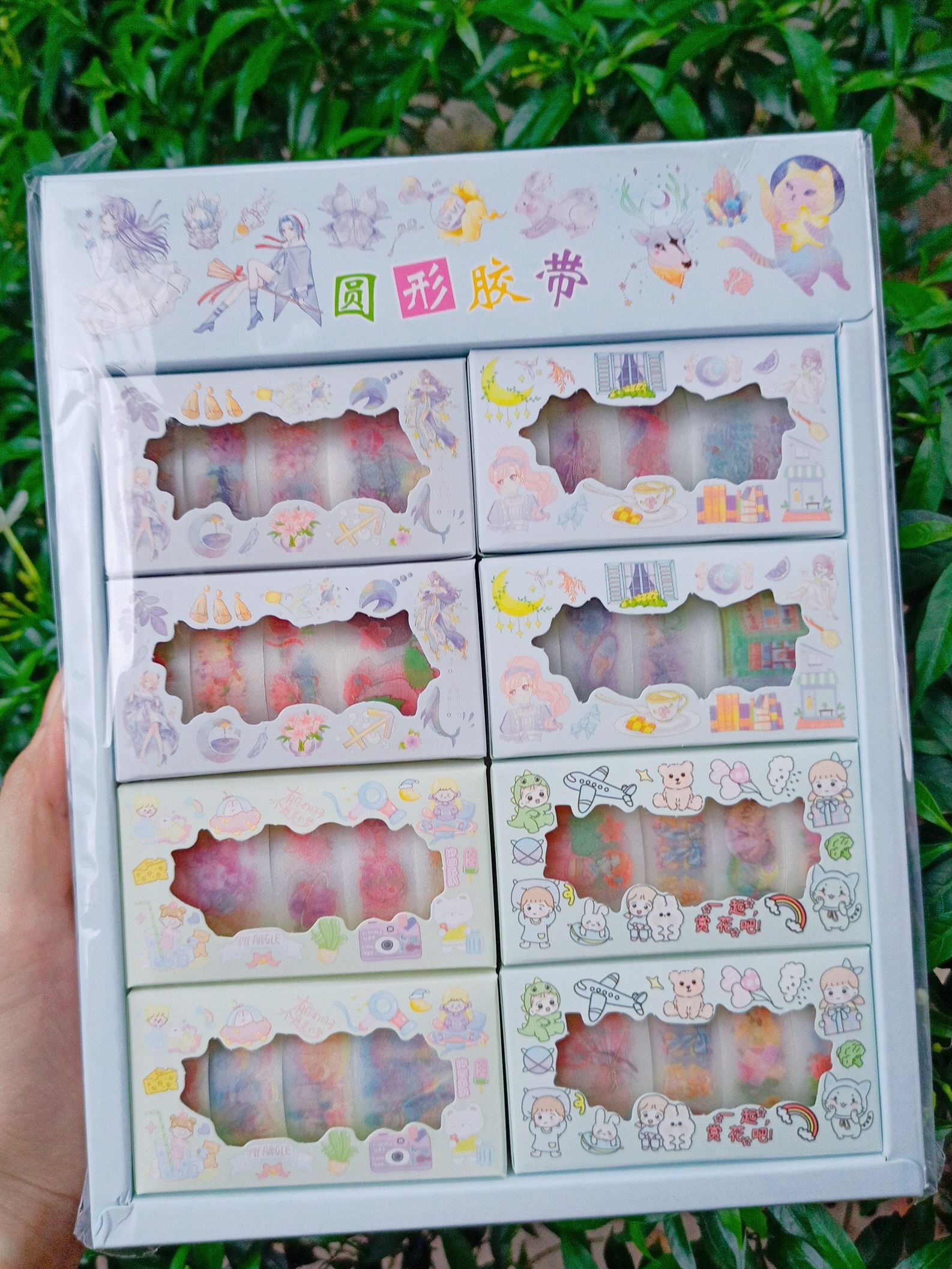 Combo 32 cuộn băng dính washi tape