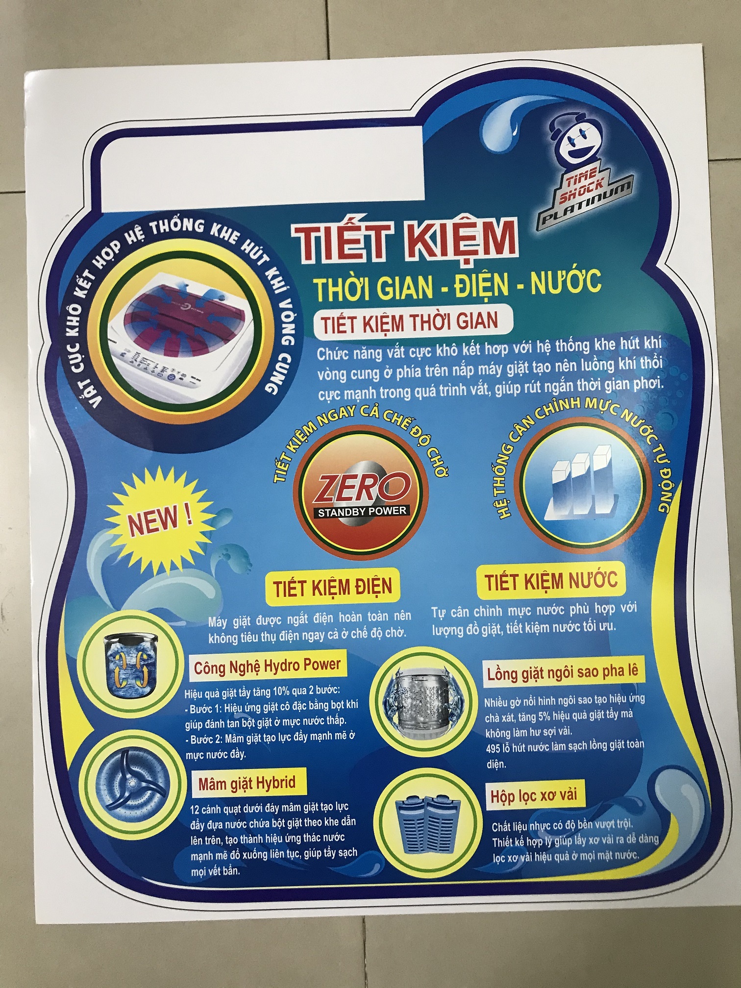 [HCM]combo 10 tem dán máy giặt không ghi thương hiệu /  combo 10 miếng dán máy giặt không ghi thương hiệu