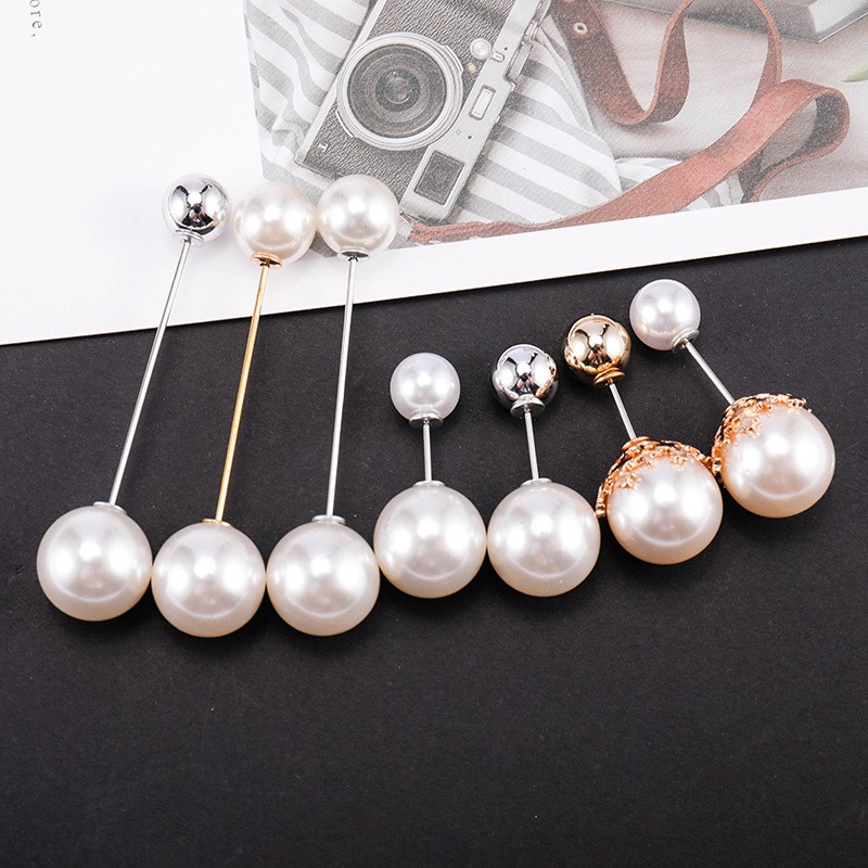 Set 7 Khuy Cài Áo Ngọc Trai