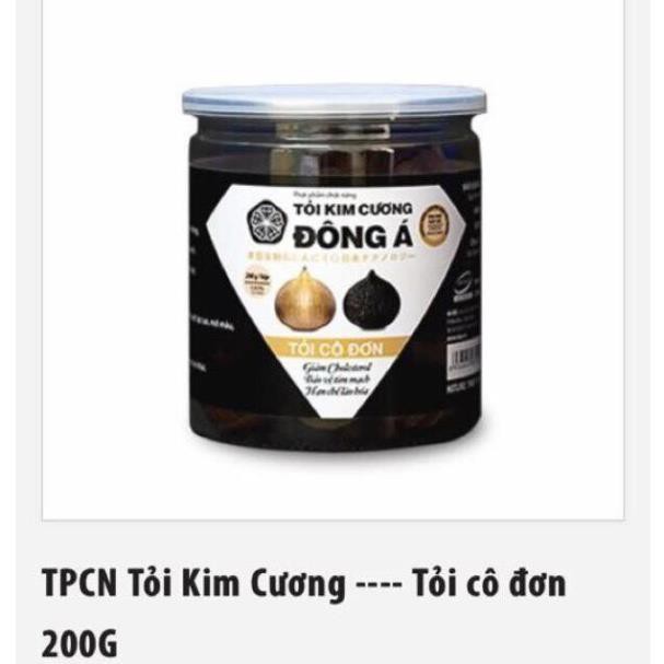Tỏi đen đông á -tỏi kim cương đông á-tỏi hộp 200g, sản phẩm có nguồn gốc xuất xứ rõ ràng, đảm bảo chất lượng, dễ dàng sử dụng