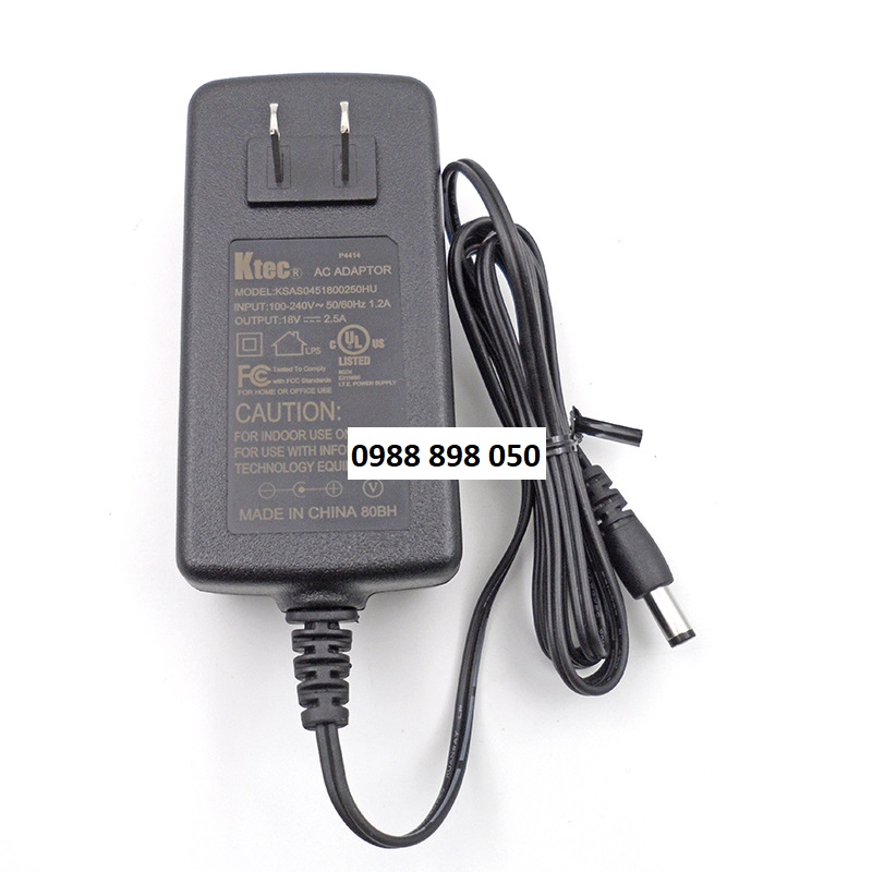 Adapter-nguồn 18v 2.5a