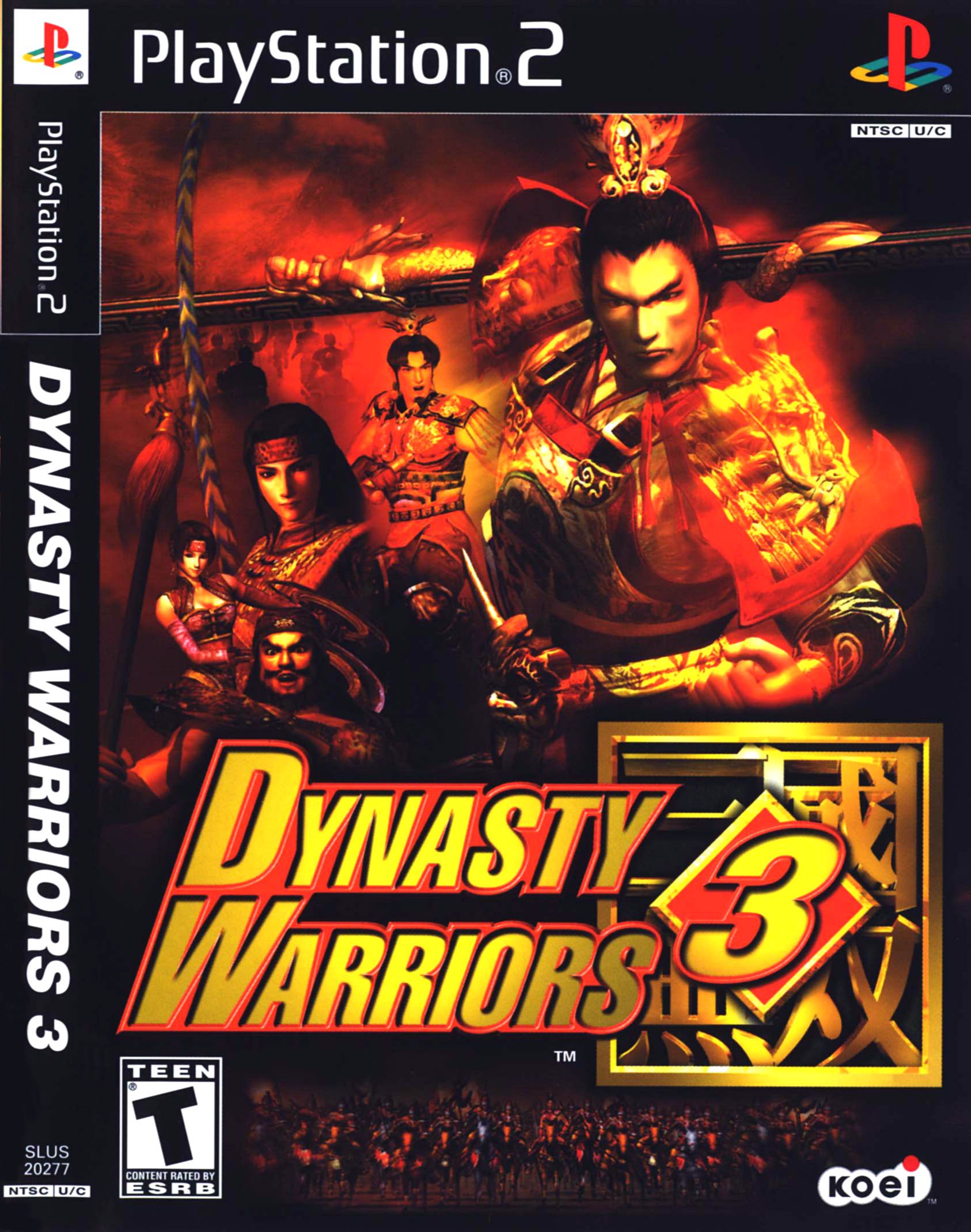Đĩa game PS2, Dynasty Warriors 3. 10 đĩa tặng 1