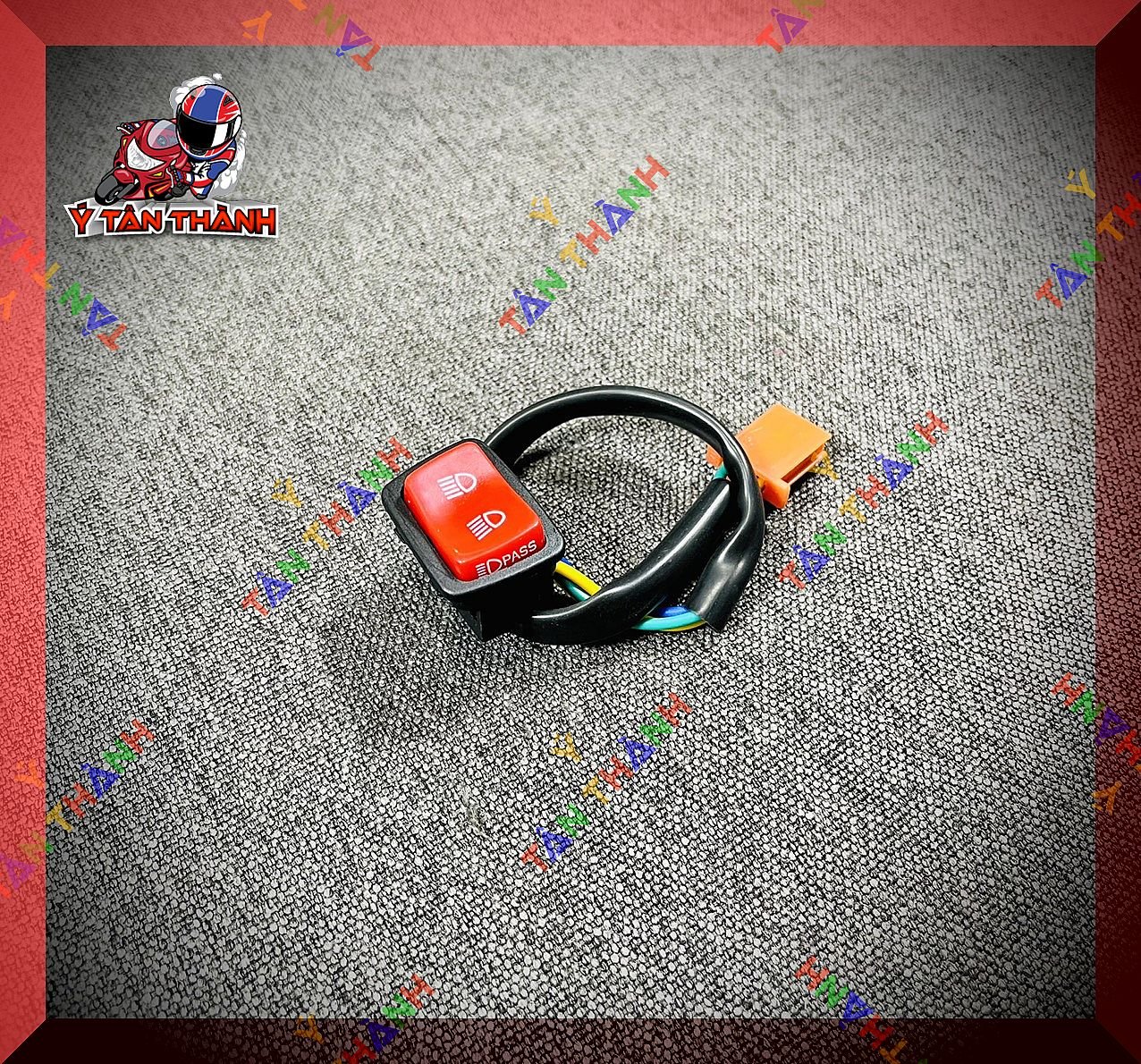 Nút passing Đỏ cho cùm công tắc NVX