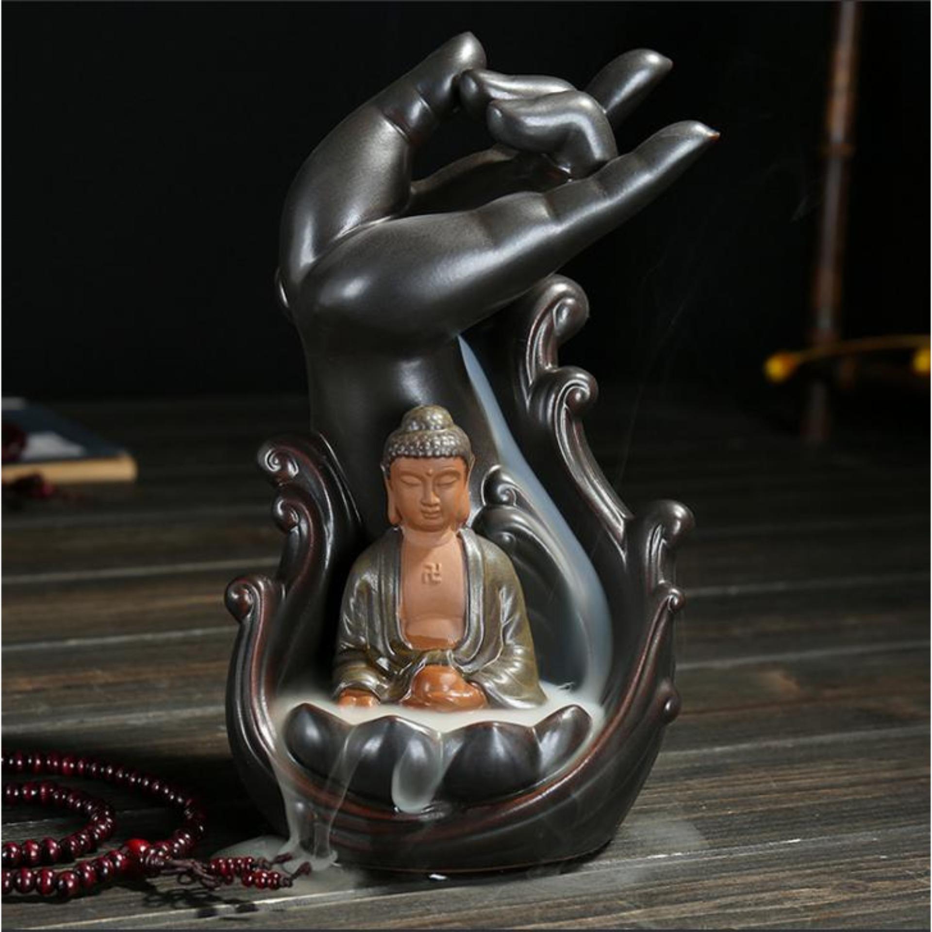Thác nước đốt trầm hương Chú tiểu An Lạc + Tặng 1 hộp trầm hương